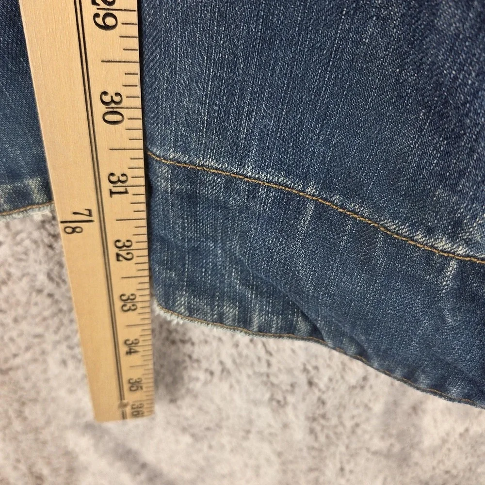 Vintage Levis Engineered Jeans Mens 32x34 Blue Twisted One Pocket Buckle Back